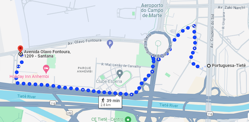 Estação de Metrô mais próxima - Transporte