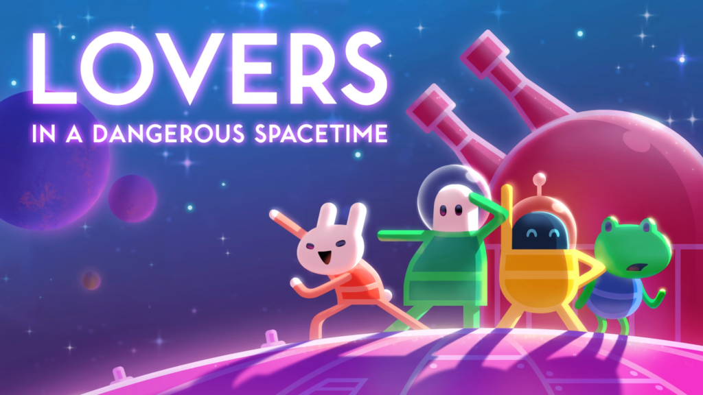 Jogos coop local: Lovers in a Dangerous Spacetime