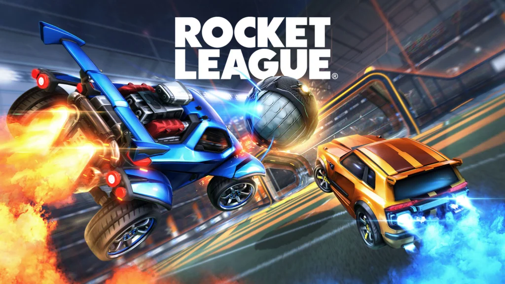 Jogos coop local grátis Rocket League