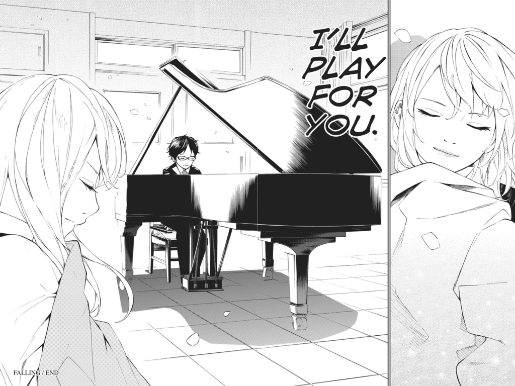 Melhores Mangás de Romance: Your Lie in April