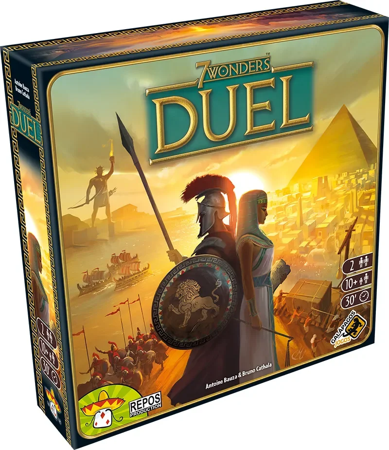 Jogos de Tabuleiro para 2 Pessoas: 7 Wonders Duel