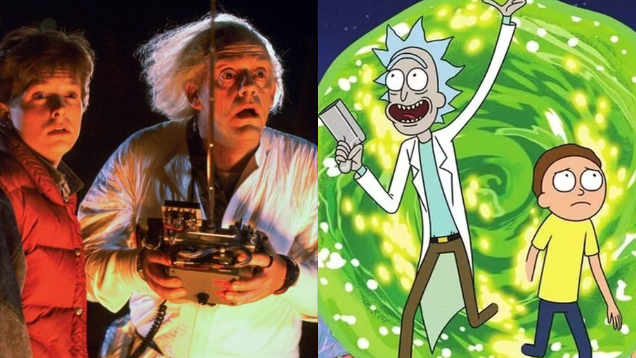 Rick and Morty e De Volta para o Futuro