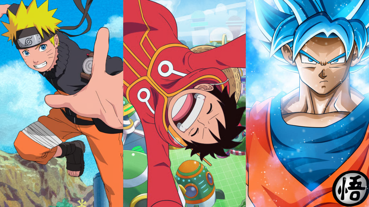 Crossovers mais desejados: Naruto, One Piece e Dragon Ball