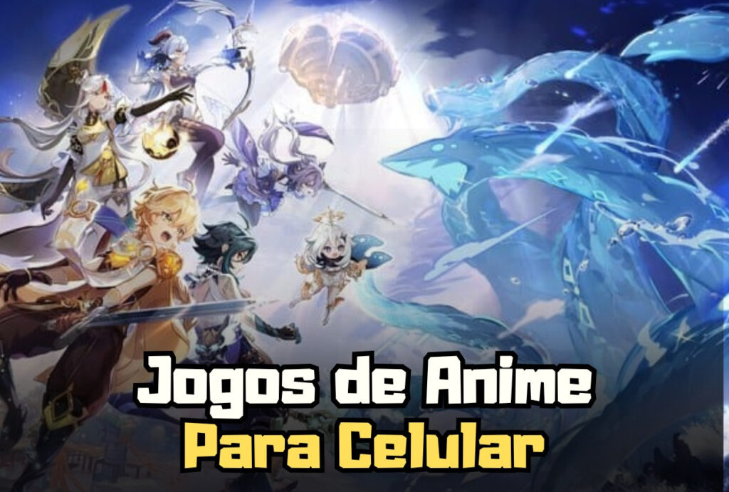 capa Top 5 Geeked - jogos de anime para celular