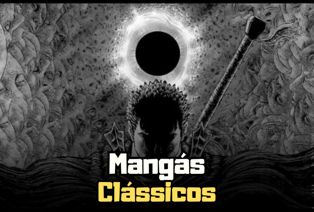 capa Top 5 Geeked - mangás clássicos para otakus