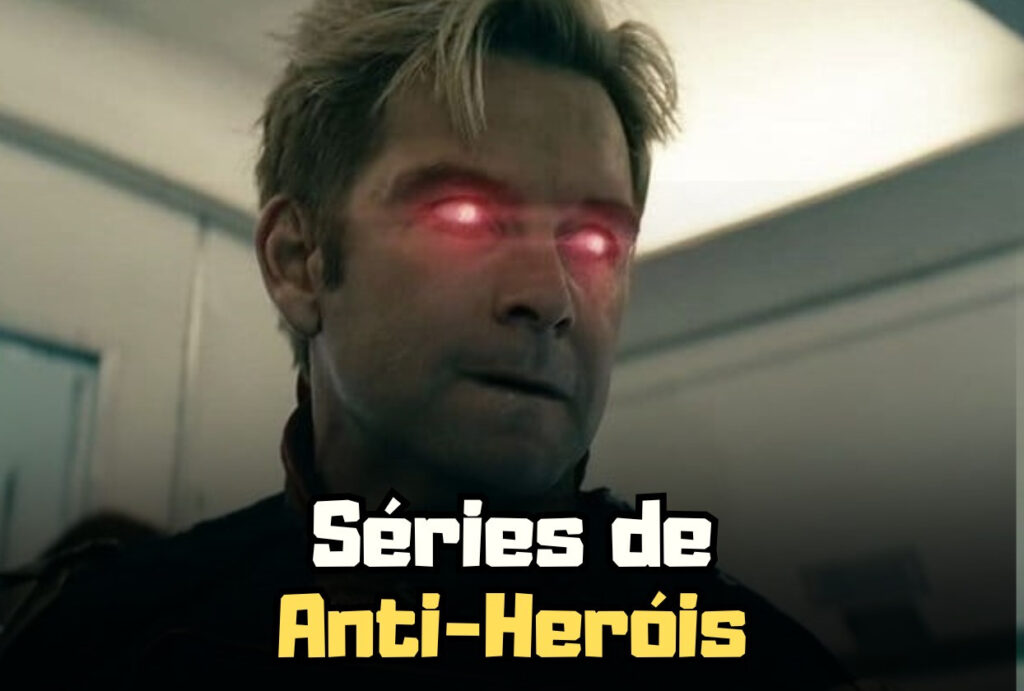 capa Top 5 Geeked - séries de anti-heróis para maratonar