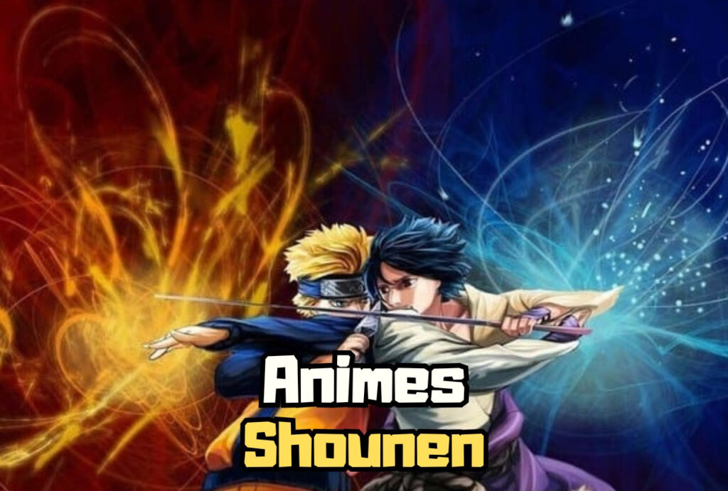 Capa TOP 5 Animes Shounen para Começar