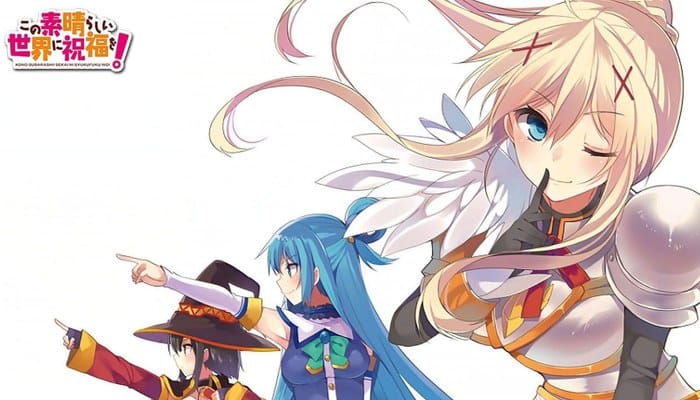 animes isekai para iniciantes - Kazuma em Konosuba