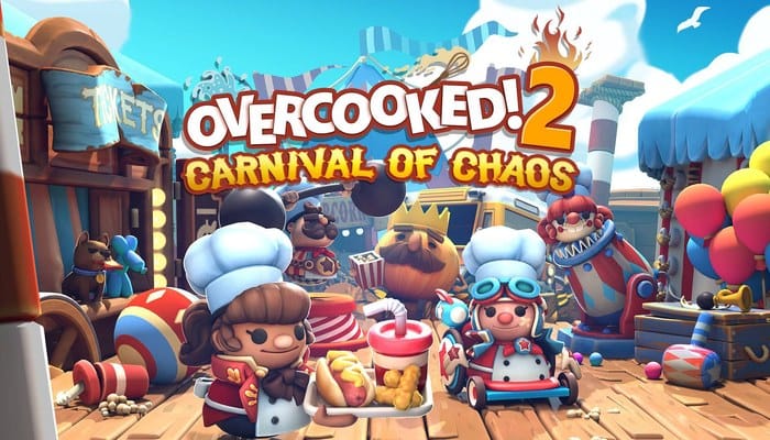 Overcooked! 2 — Cozinha caótica de carnaval