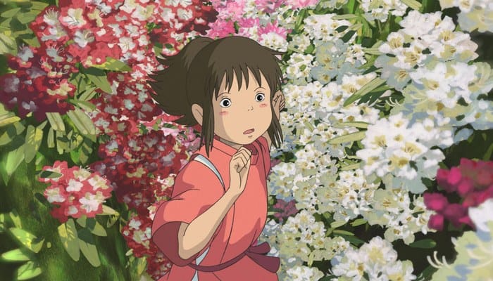 filmes de animação japonesa - A Viagem de Chihiro do Studio Ghibli