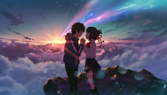 filmes de animação japonesa - Your Name de Makoto Shinkai