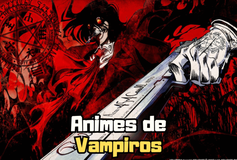 ⭐ TOP 5 Animes de Vampiros IMPERDÍVEIS em 2026 (Hellsing, Castlevania e +)