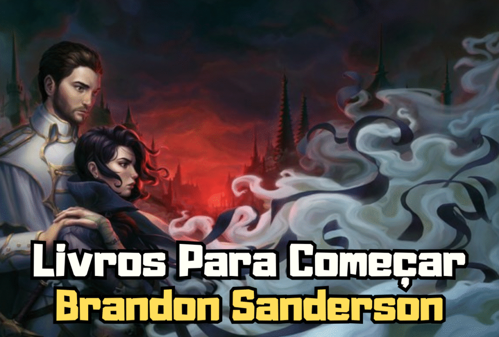 capa top 5 livros para começar a ler Brandon Sanderson Cosmere