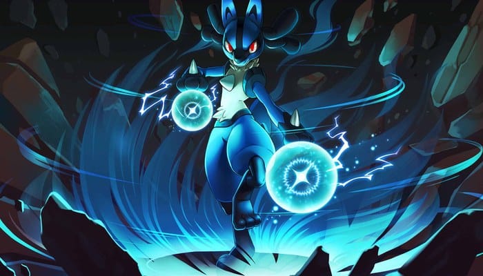 cartas Mega Evolution Pokemon TCG - Mega Lucario ex — A Estrela da Expansão Perfect Order