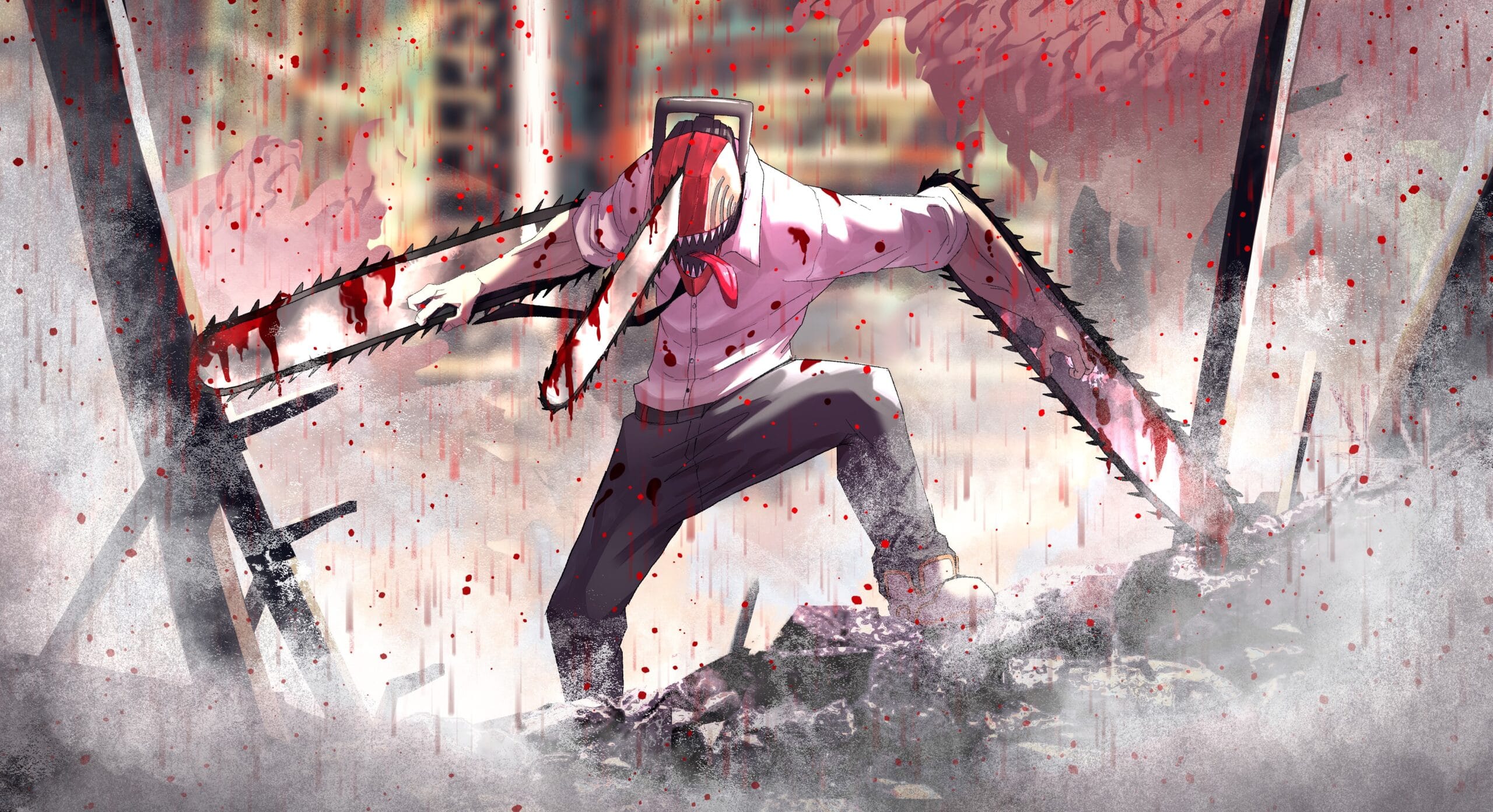 animes sombrios Devil May Cry - Chainsaw Man Denji