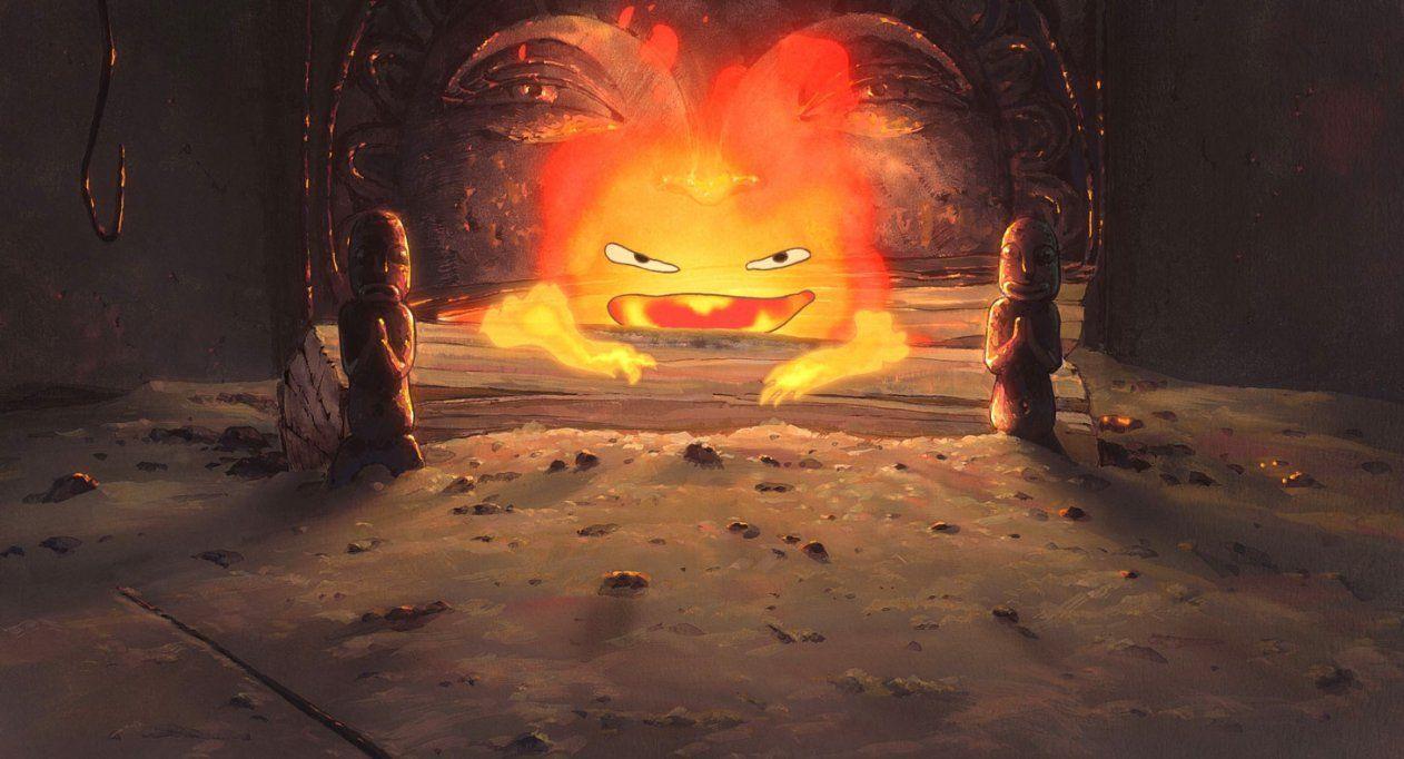Calcifer O Castelo Animado Hayao Miyazaki