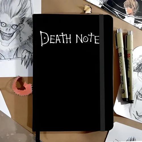 Caderno Sketchbook Death Note Capa Dura