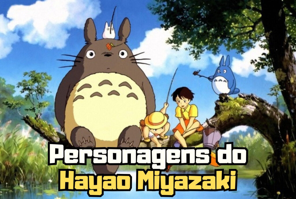 Capa Top 5 Personagens Criados por Hayao Miyazaki