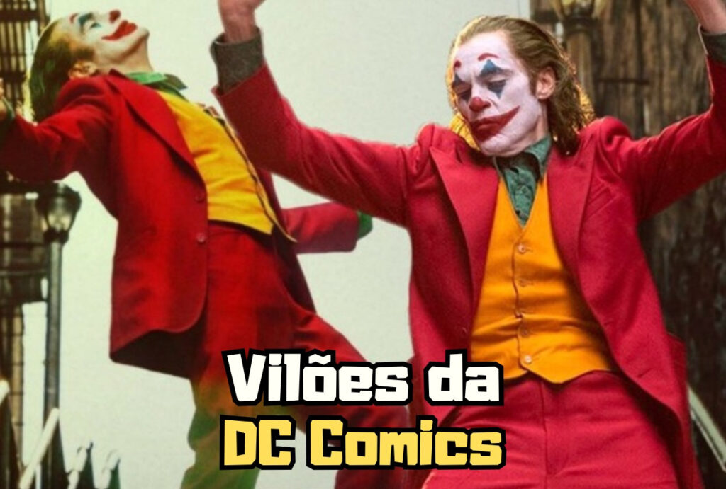Capa Top 5 Vilões da DC Comics — Joker 2019
