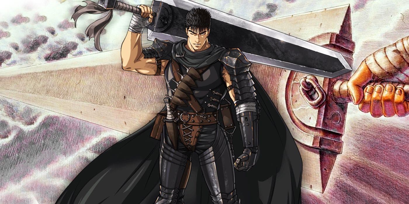 espadas lendárias dos animes - Dragon Slayer de Guts em Berserk