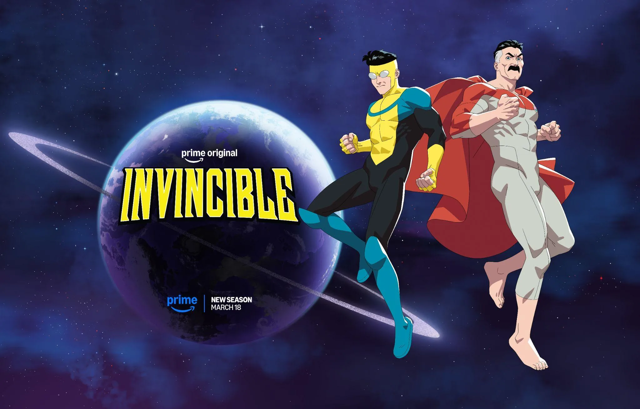 séries animadas para adultos - Invincible Prime Video