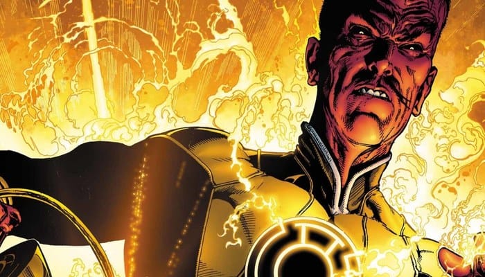 Sinestro em arte oficial da DC Comics