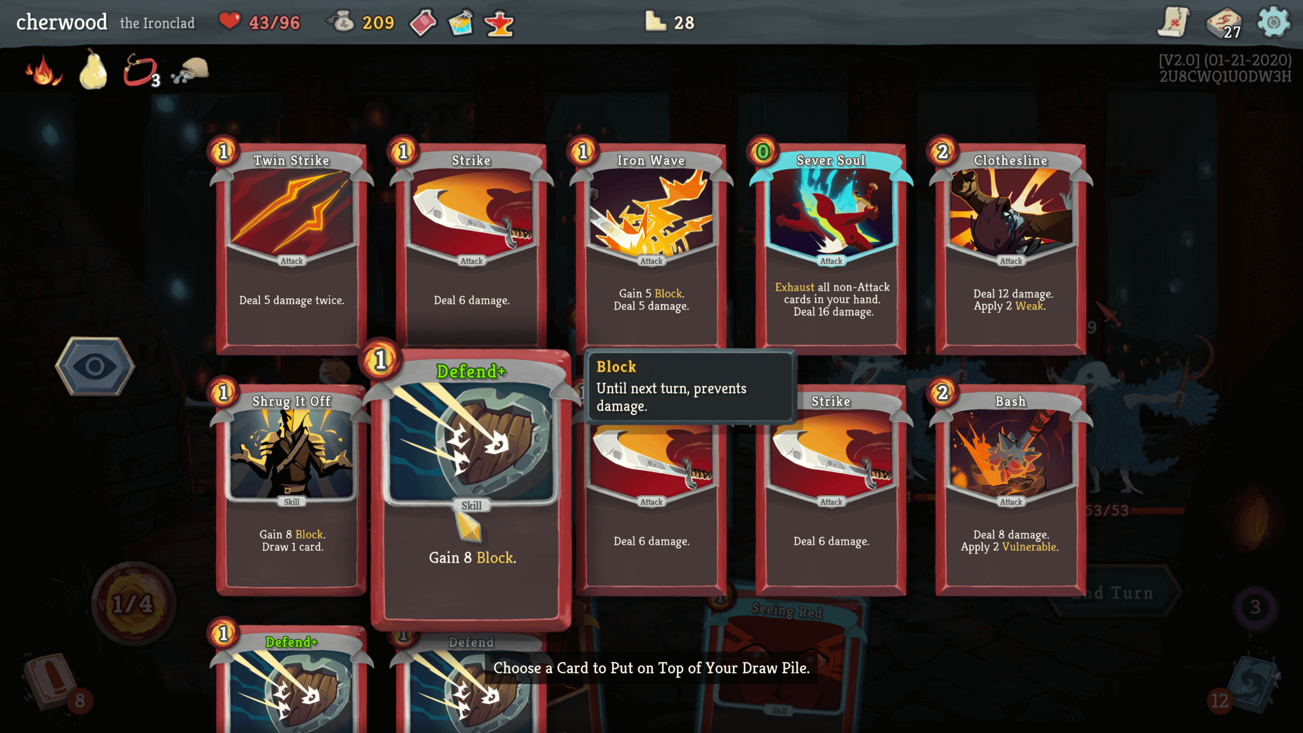 Slay the Spire cartas gameplay