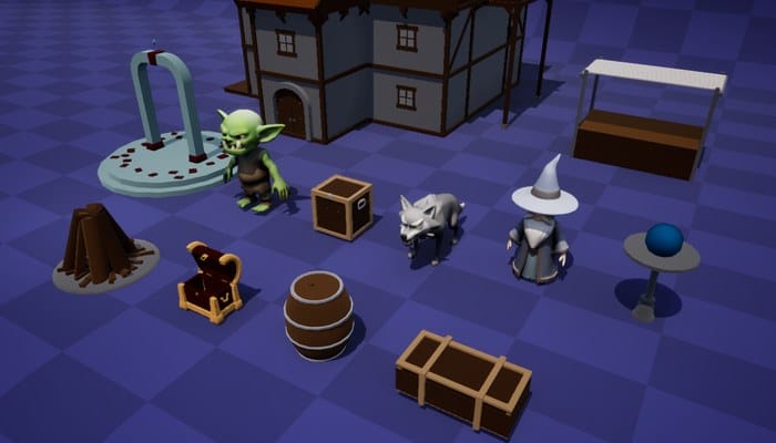 Sloyd AI game-ready low-poly assets Unity Unreal
