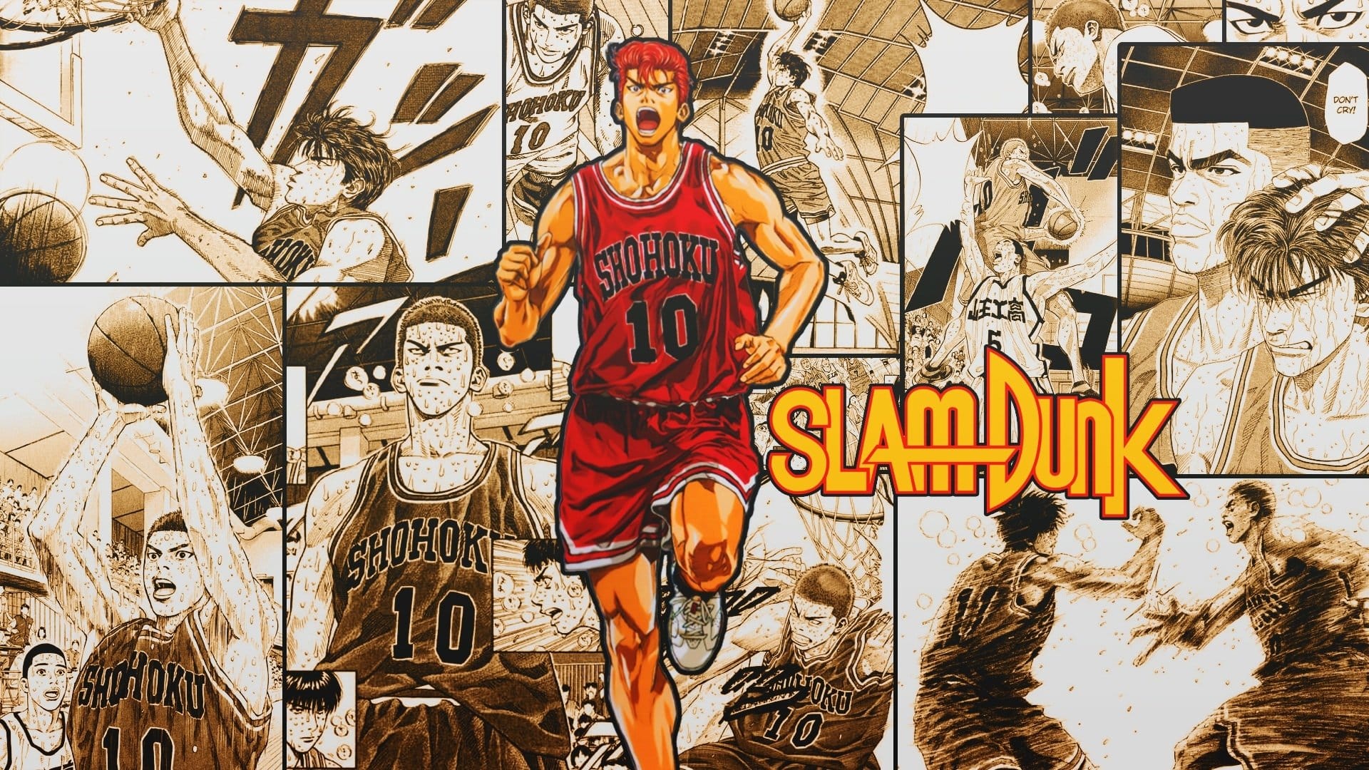 capa Slam Dunk basquete Hanamichi Sakuragi