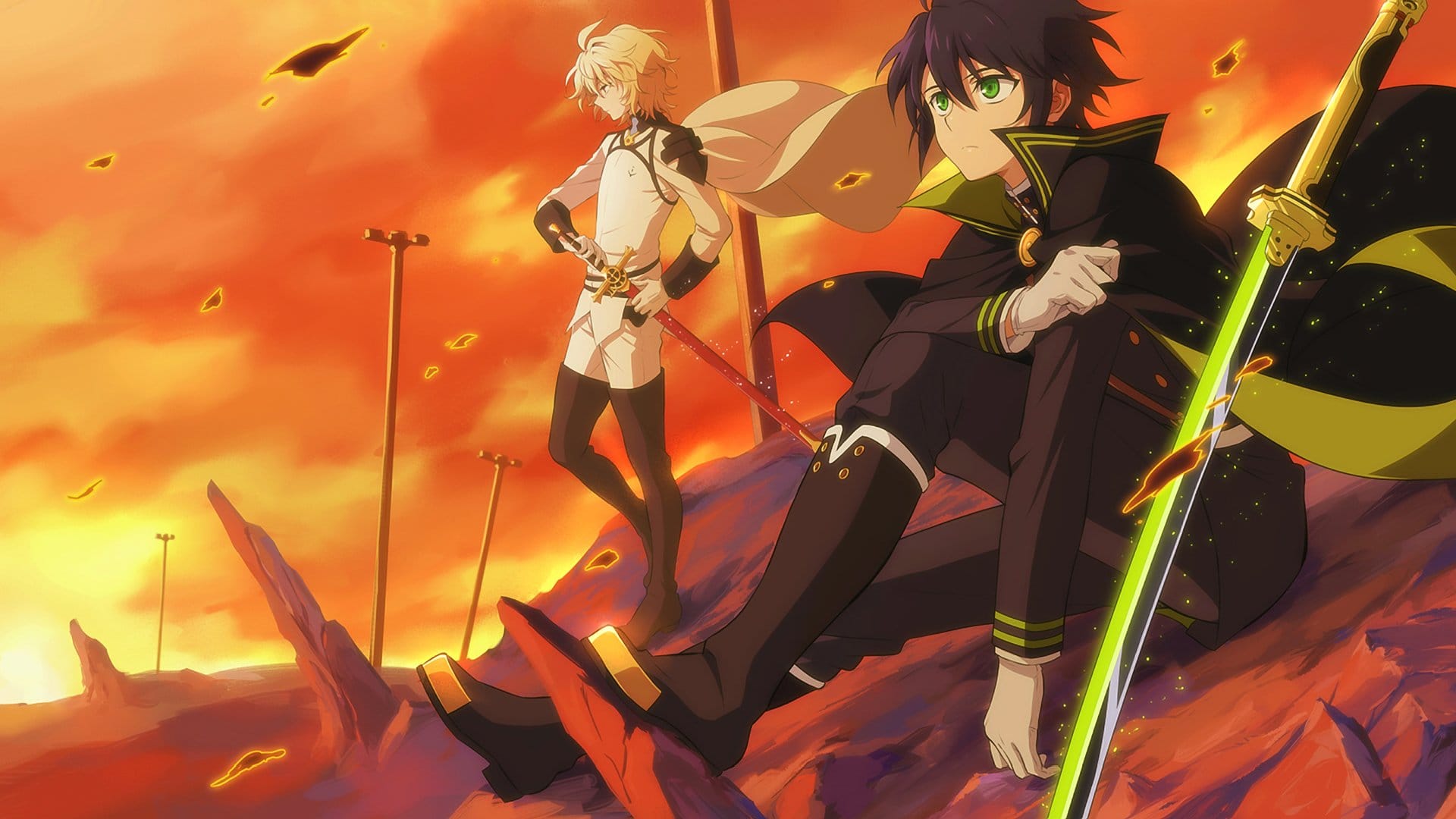 animes de vampiros - Seraph of the End Owari no Seraph