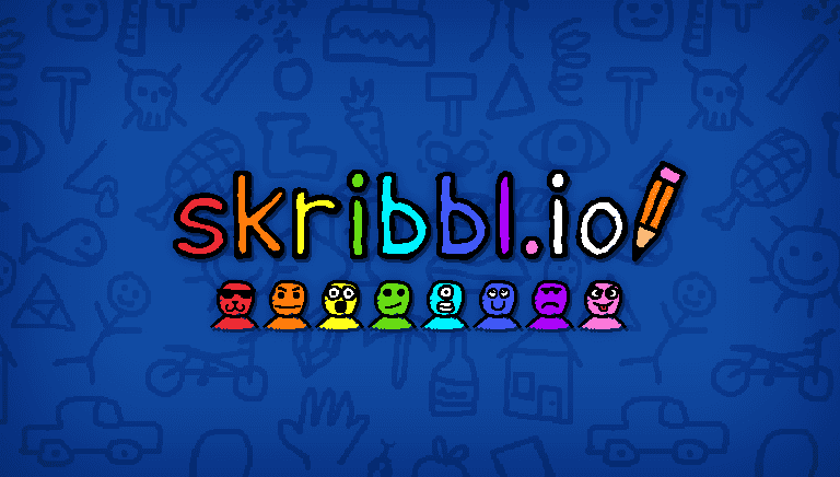 Skribbl io jogo desenho online