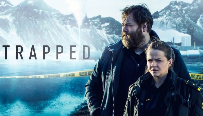 séries policiais nórdicas - Trapped Ófaerð detetive Andri na Islândia