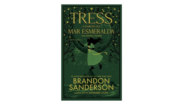 capa Tress a Garota do Mar Esmeralda Brandon Sanderson Editora Trama