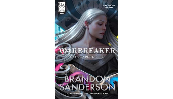 capa Warbreaker O Sopro dos Deuses Brandon Sanderson Editora Aleph