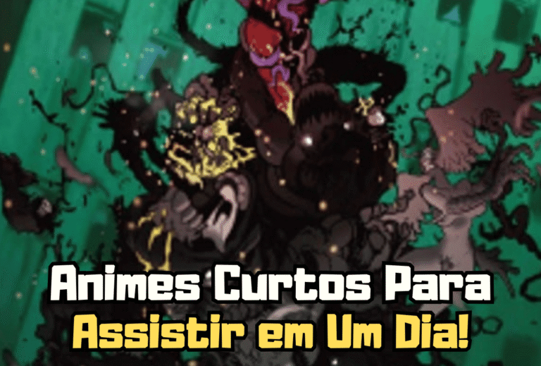 ⭐ TOP 5 Animes Curtos Para Assistir em Um Dia (Menos de 13 Episódios)!