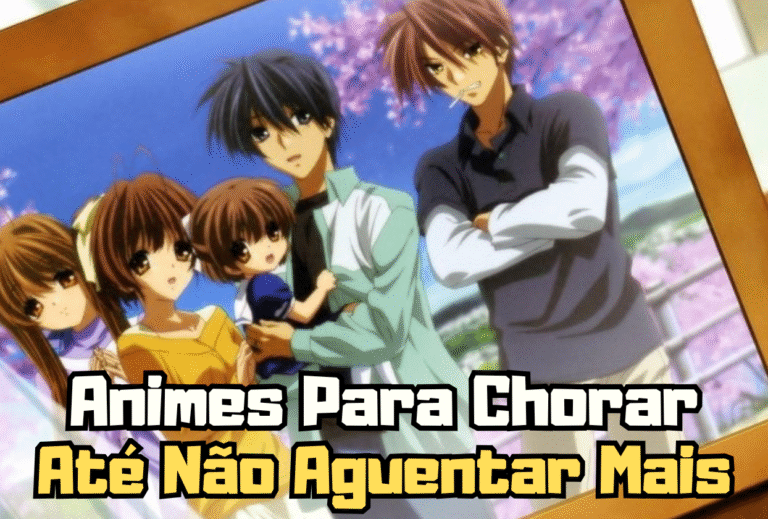 ⭐ TOP 5 Animes Para Chorar Que Vão Te Emocionar Até Não Aguentar Mais!
