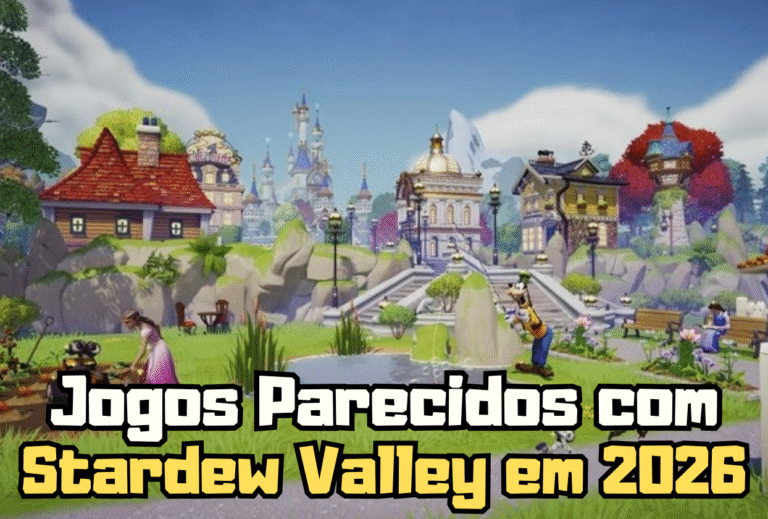 ⭐ TOP 5 Jogos Parecidos Com Stardew Valley Para Relaxar em 2026!