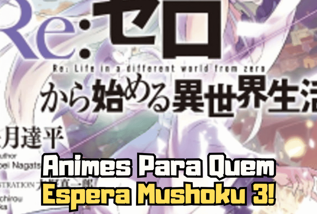 capa animes mushoku tensei 3 re:zero