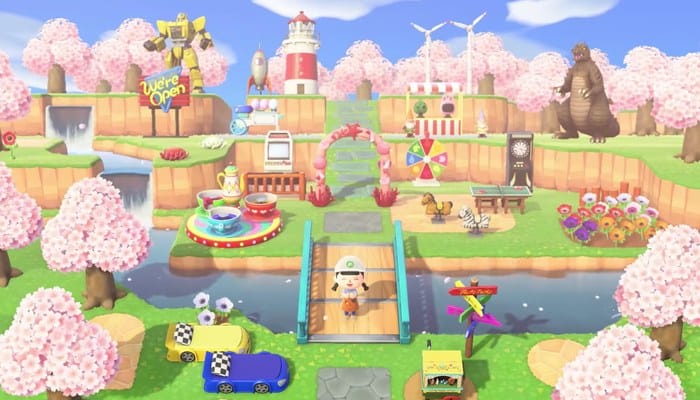 Animal Crossing New Horizons ilha personalizada Nintendo