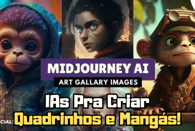 ⭐ TOP 5 IAs Para Criar Quadrinhos e Mangás em 2026!