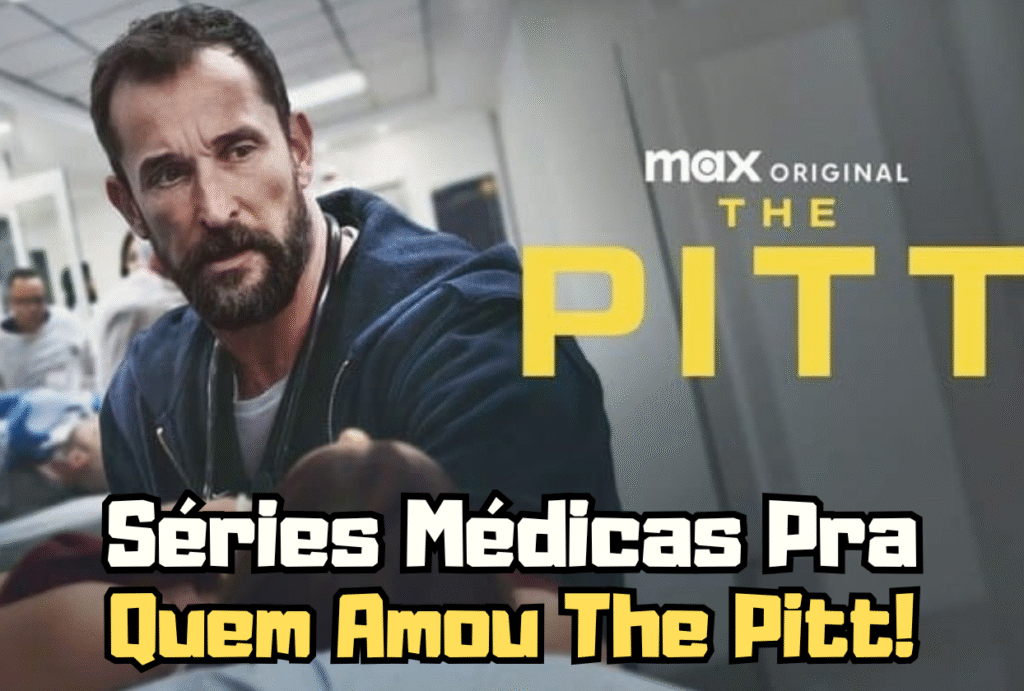 Capa Top 5 Geeked - Séries Médicas The Pitt