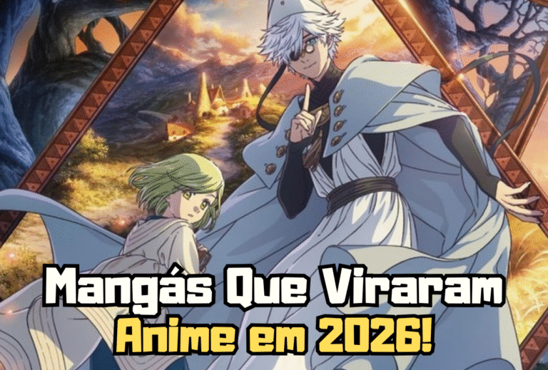 ⭐ TOP 5 Mangás Que Viraram Anime em 2026 (Estreias Imperdíveis)!