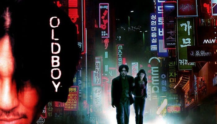 Oh Dae-su em Oldboy filme coreano com martelo