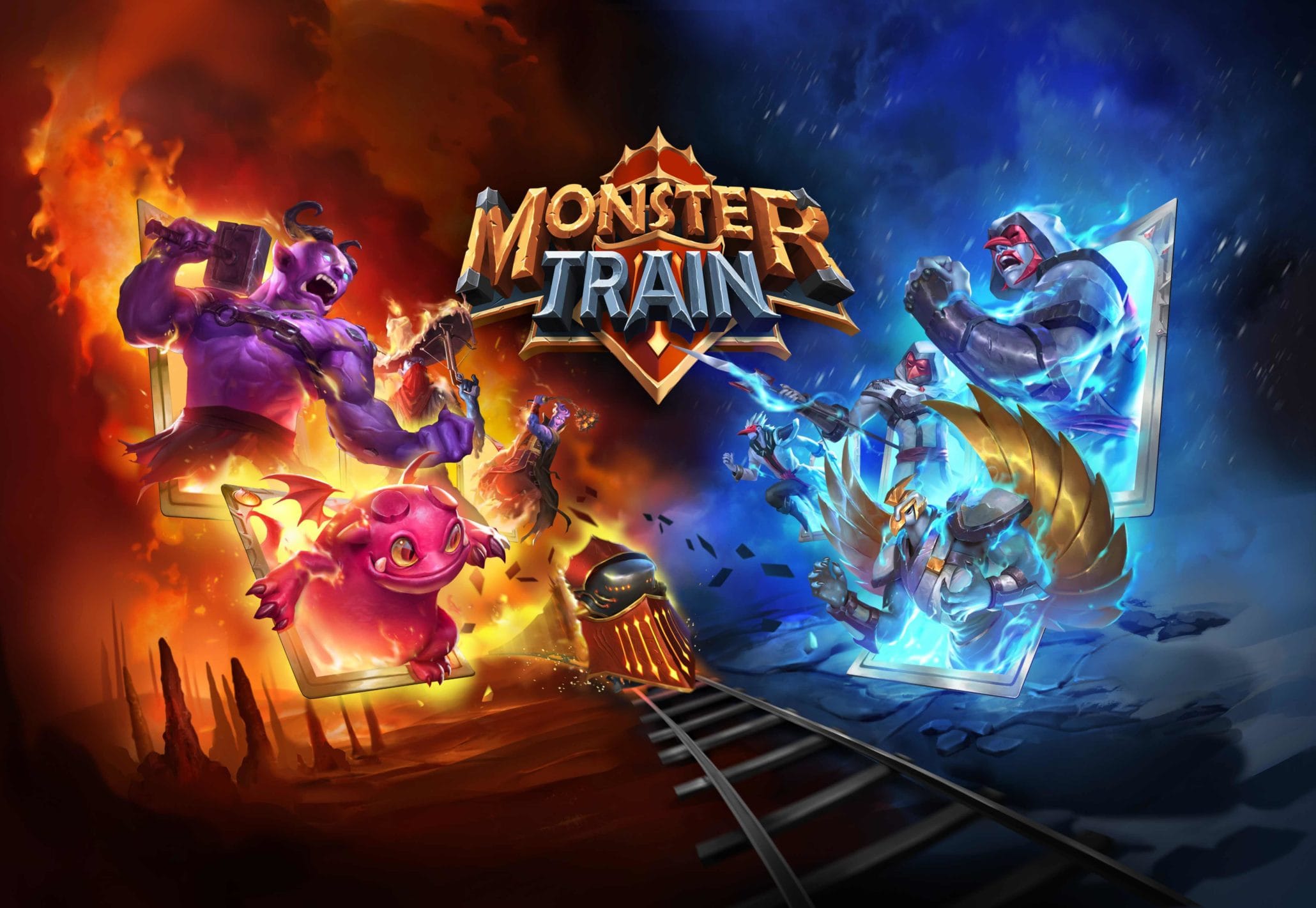 jogos roguelike deckbuilder - Monster Train
