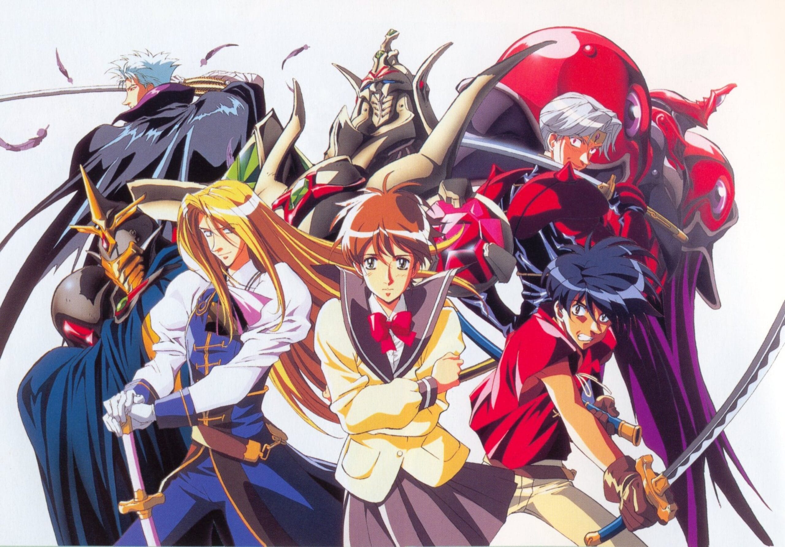 Mobile Suit Gundam Wing Zero em ação