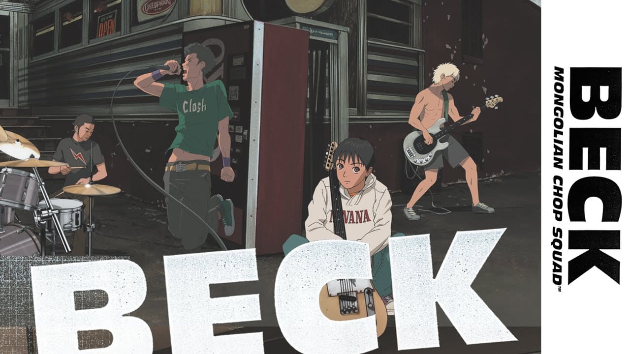animes sobre bandas de rock - BECK: Mongolian Chop Squad