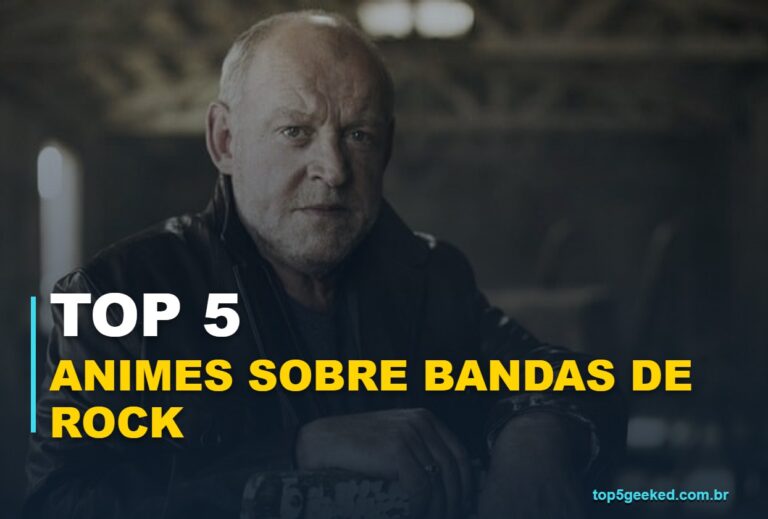 ⭐ TOP 5 Animes Sobre Bandas de Rock Para Quem Ama Música em 2026!