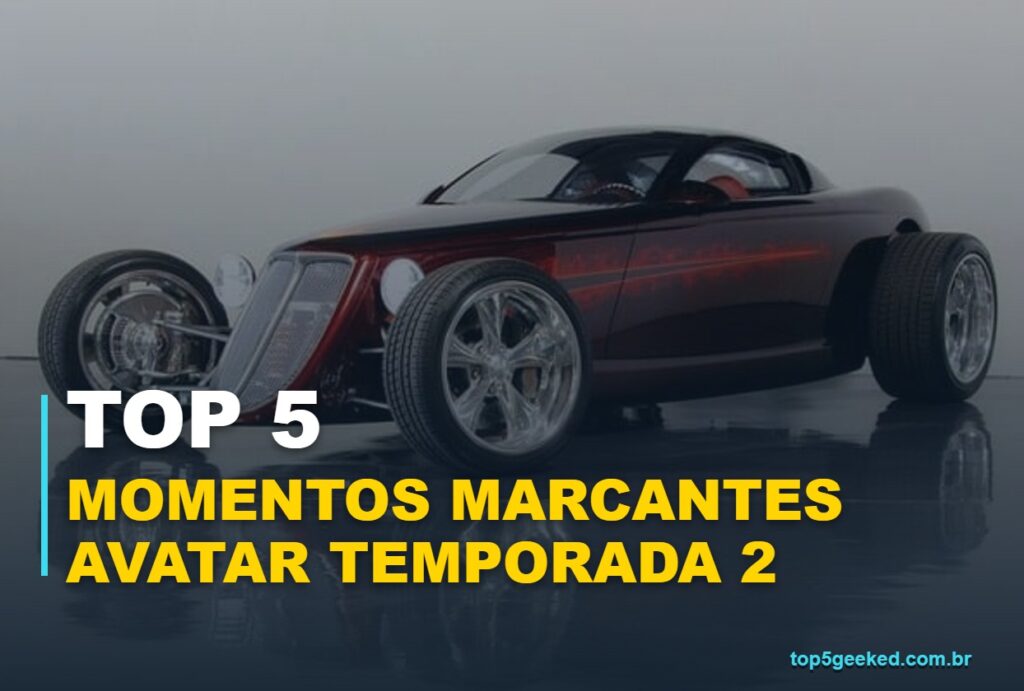 Capa Top 5 Geeked Momentos Marcantes Avatar Temporada 2
