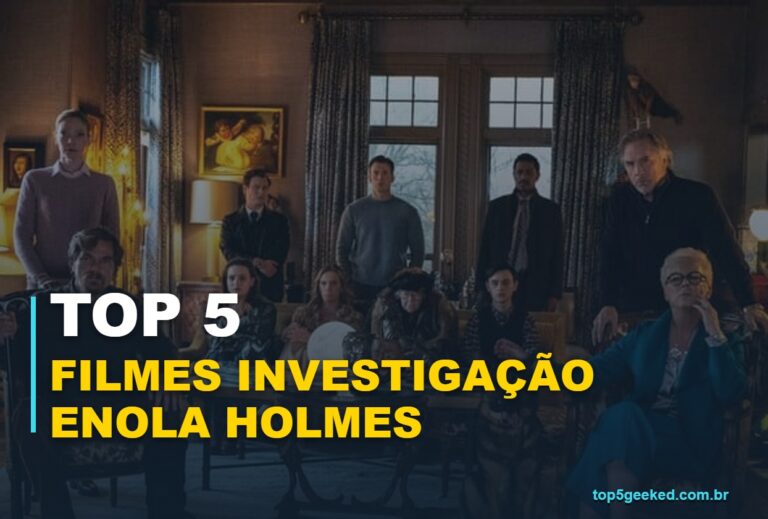 ⭐ TOP 5 Filmes de Investigação Para Quem Amou Enola Holmes 3!