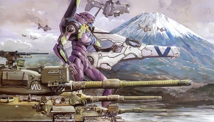 animes de mecha anos 90 - Neon Genesis Evangelion EVA-01
